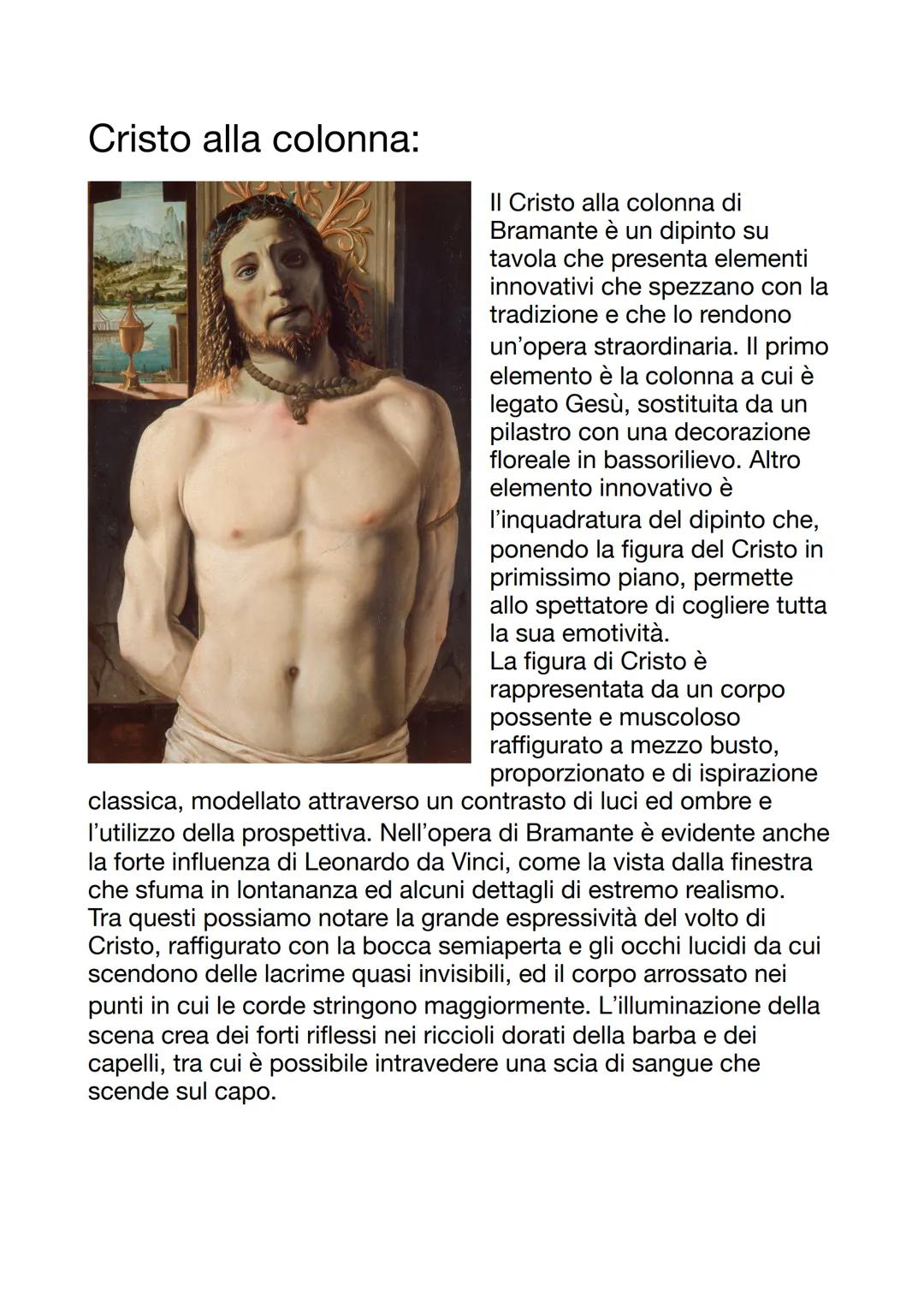 Bramante
Vita e filosofia artistica:
Donato D'Angelo detto
Bramante è nato a Monte
Asdrualdo nel 1444.
Bramante si denota come
architetto, p