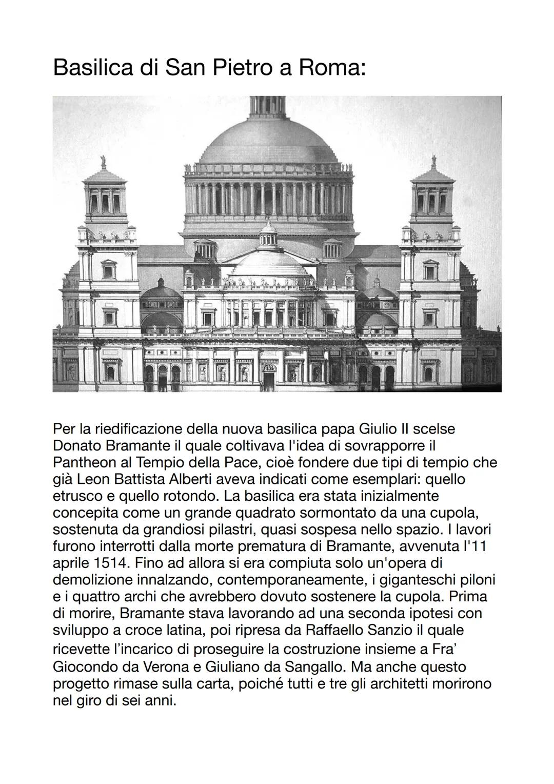 Bramante
Vita e filosofia artistica:
Donato D'Angelo detto
Bramante è nato a Monte
Asdrualdo nel 1444.
Bramante si denota come
architetto, p