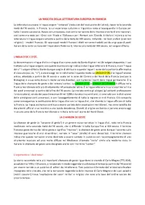 Know la nascita della letteratura europea  in Francia  e in Italia  thumbnail