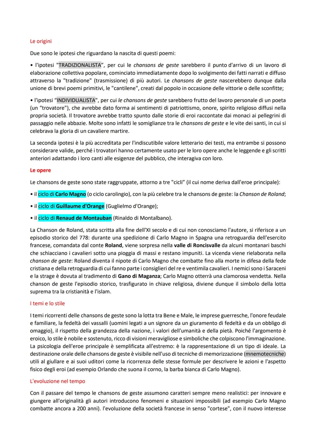 
<p>La letteratura europea in lingua volgare "romanza" (nata cioè dall'evoluzione del latino), nasce nella seconda metà dell'XI secolo, in F