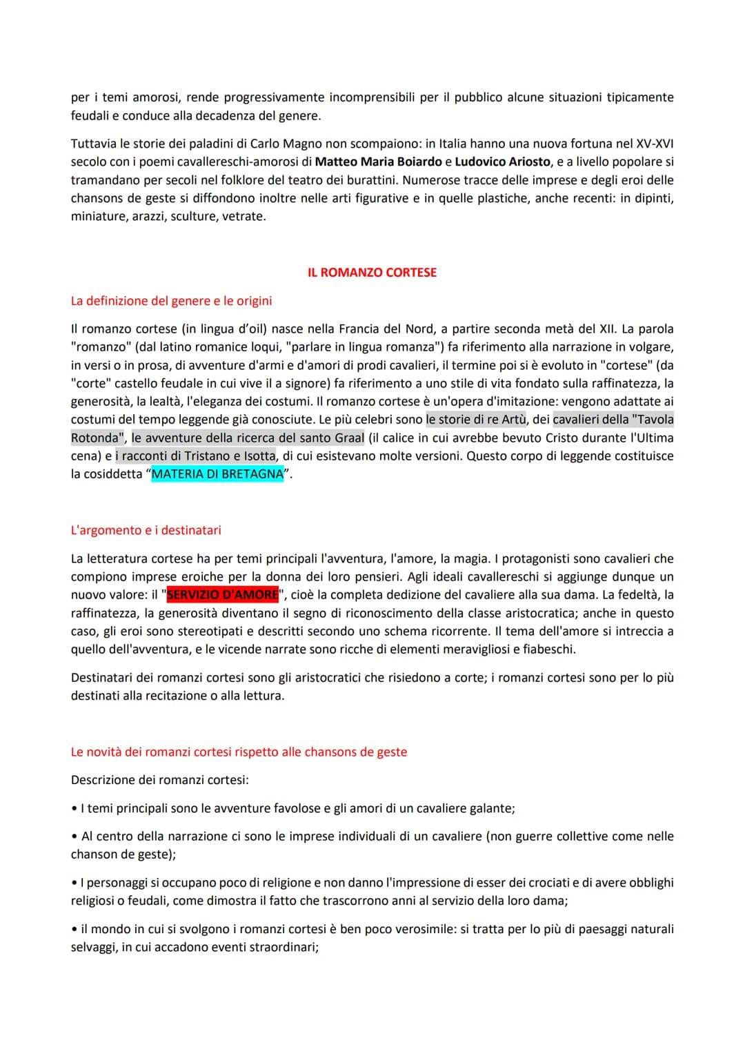 
<p>La letteratura europea in lingua volgare "romanza" (nata cioè dall'evoluzione del latino), nasce nella seconda metà dell'XI secolo, in F