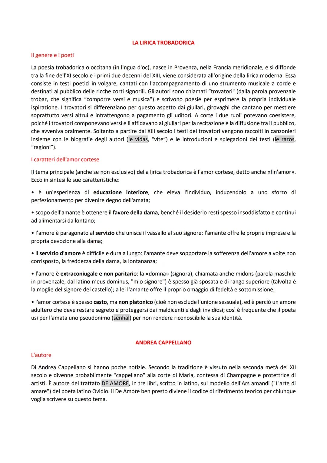 
<p>La letteratura europea in lingua volgare "romanza" (nata cioè dall'evoluzione del latino), nasce nella seconda metà dell'XI secolo, in F