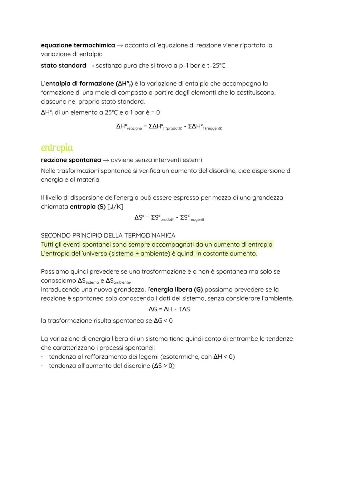 termochimica
La termochimica studia gli scambi di calore che avvengono durante le reazioni chimiche
sistema → porzione di materia su cui si 