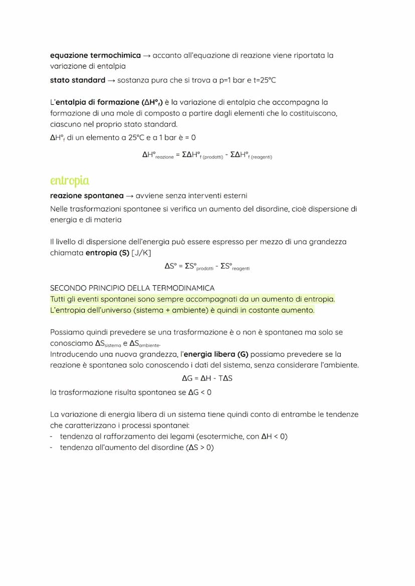 termochimica
La termochimica studia gli scambi di calore che avvengono durante le reazioni chimiche
sistema → porzione di materia su cui si 