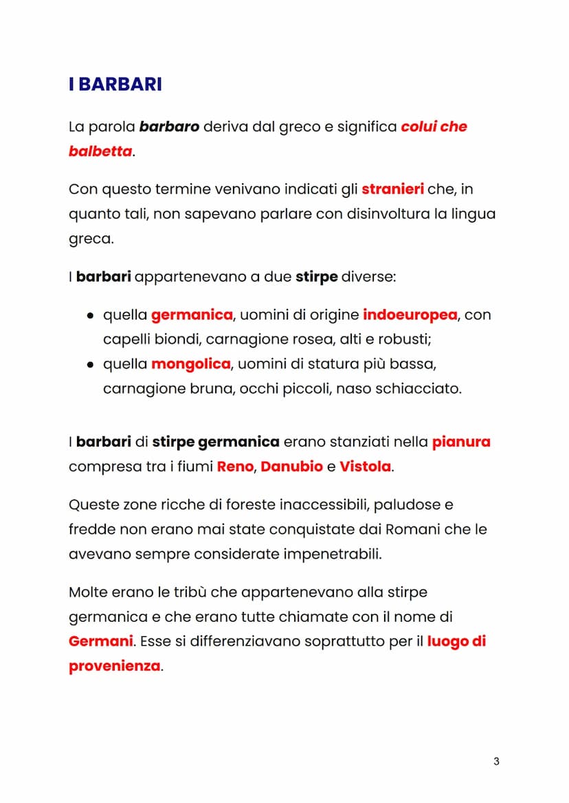 LE INVASIONI BARBARICHE
I tentativi di Diocleziano, Costantino e Teodosio di
rafforzare l'impero non ebbero i frutti sperati.
L'impero roman