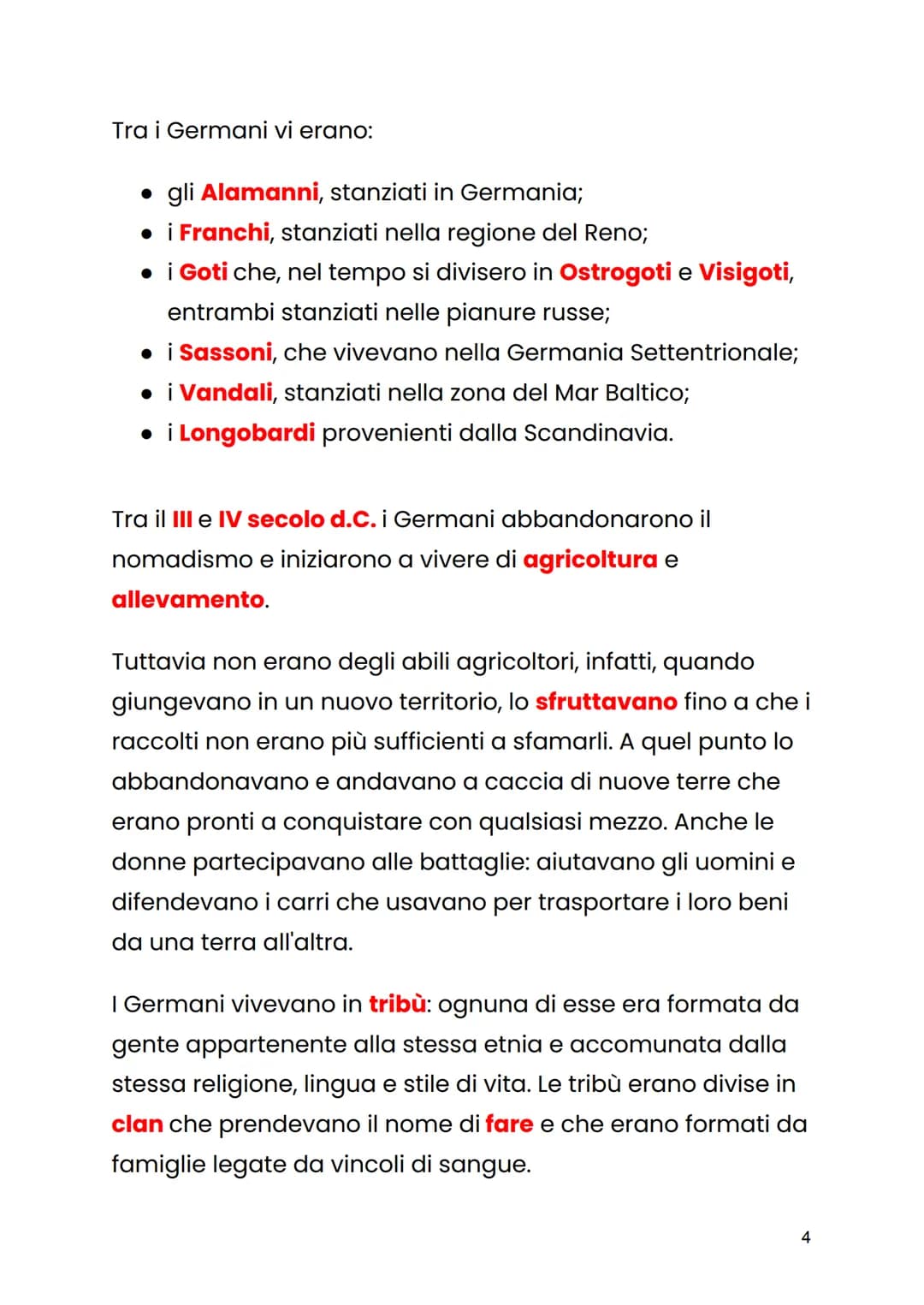LE INVASIONI BARBARICHE
I tentativi di Diocleziano, Costantino e Teodosio di
rafforzare l'impero non ebbero i frutti sperati.
L'impero roman