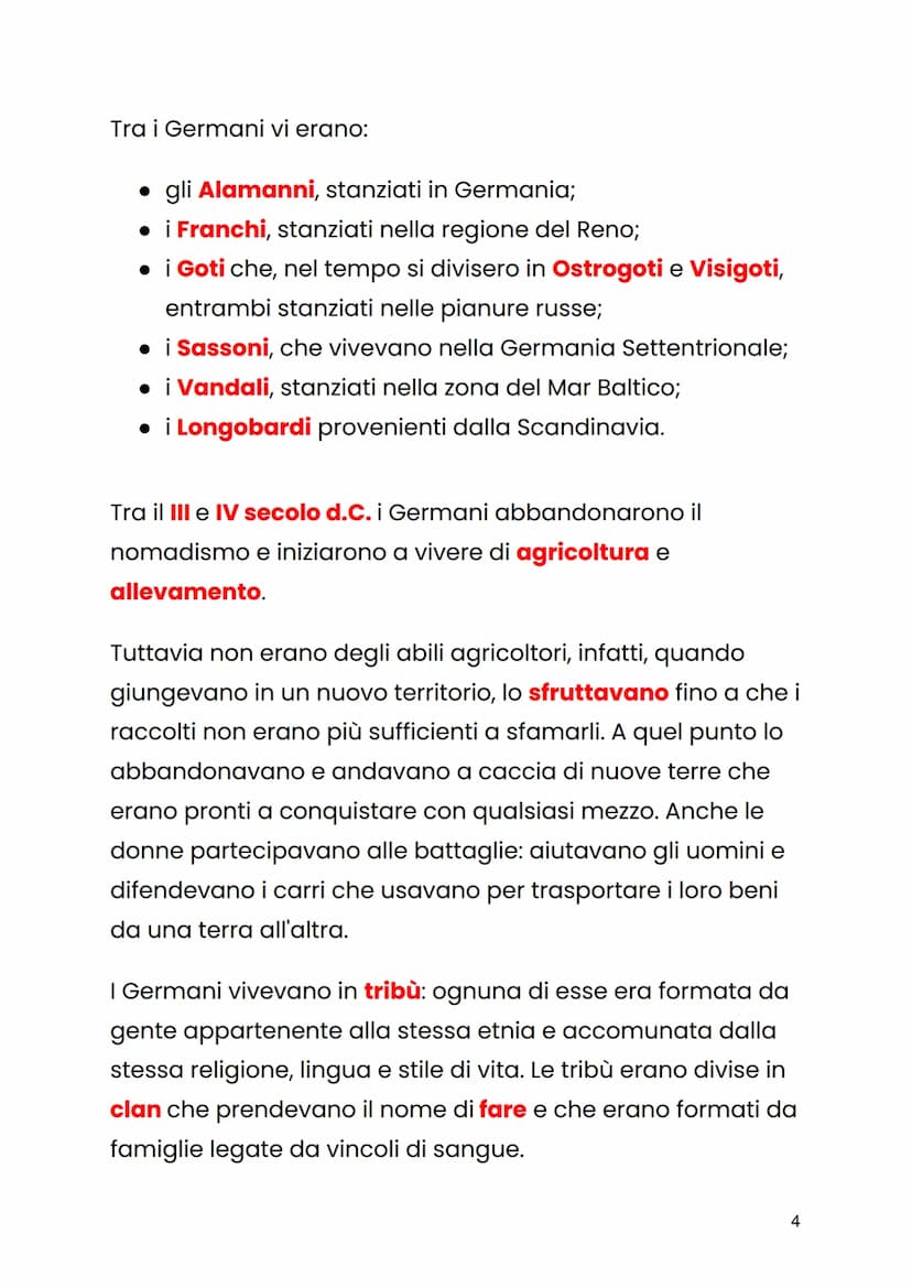 LE INVASIONI BARBARICHE
I tentativi di Diocleziano, Costantino e Teodosio di
rafforzare l'impero non ebbero i frutti sperati.
L'impero roman
