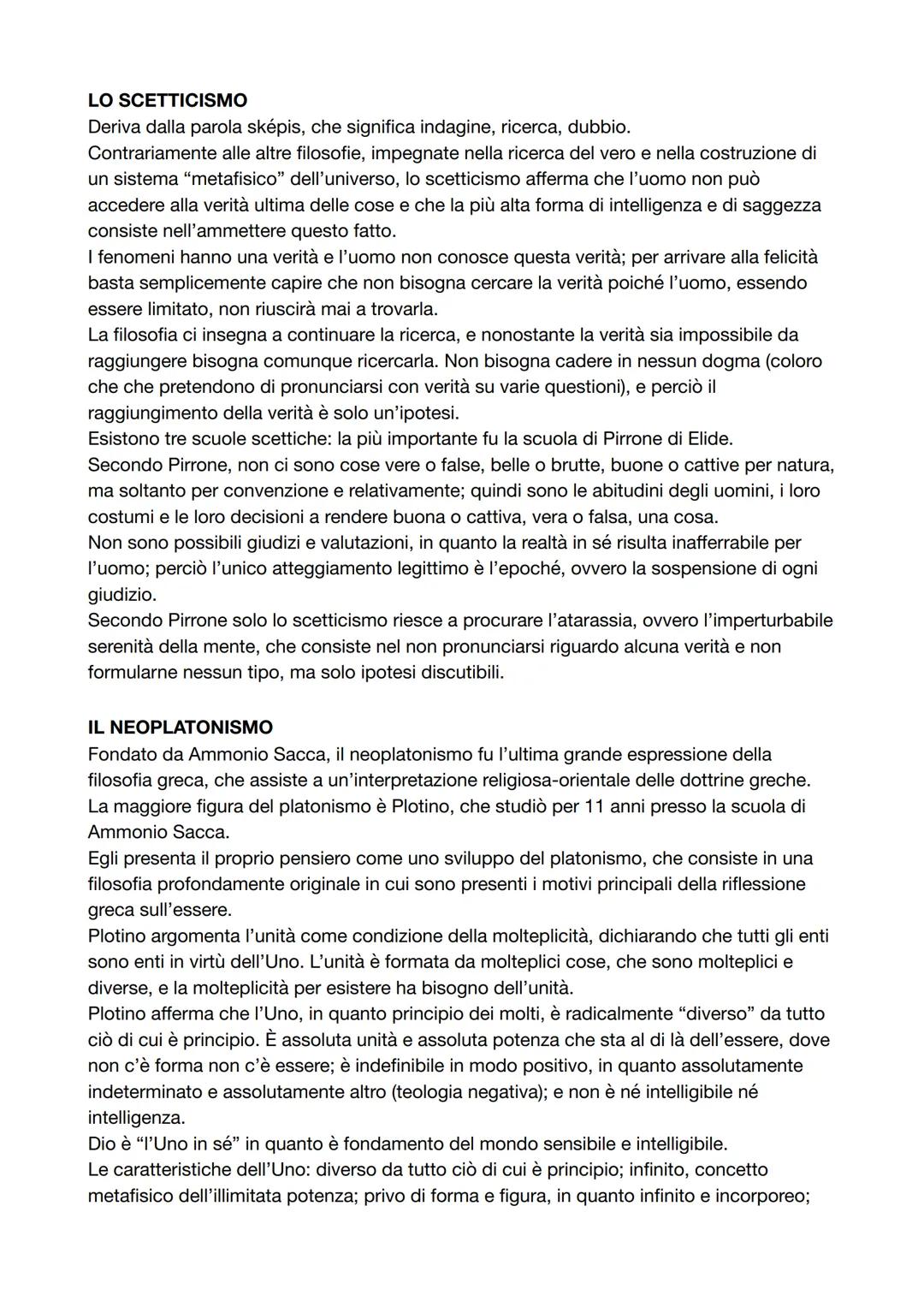 # L'EPICUREISMO

Durante l'epoca ellenistica-romana nascono tre scuole: l'epicureismo, lo stoicismo e lo
scetticismo.

La scuola ateniese si