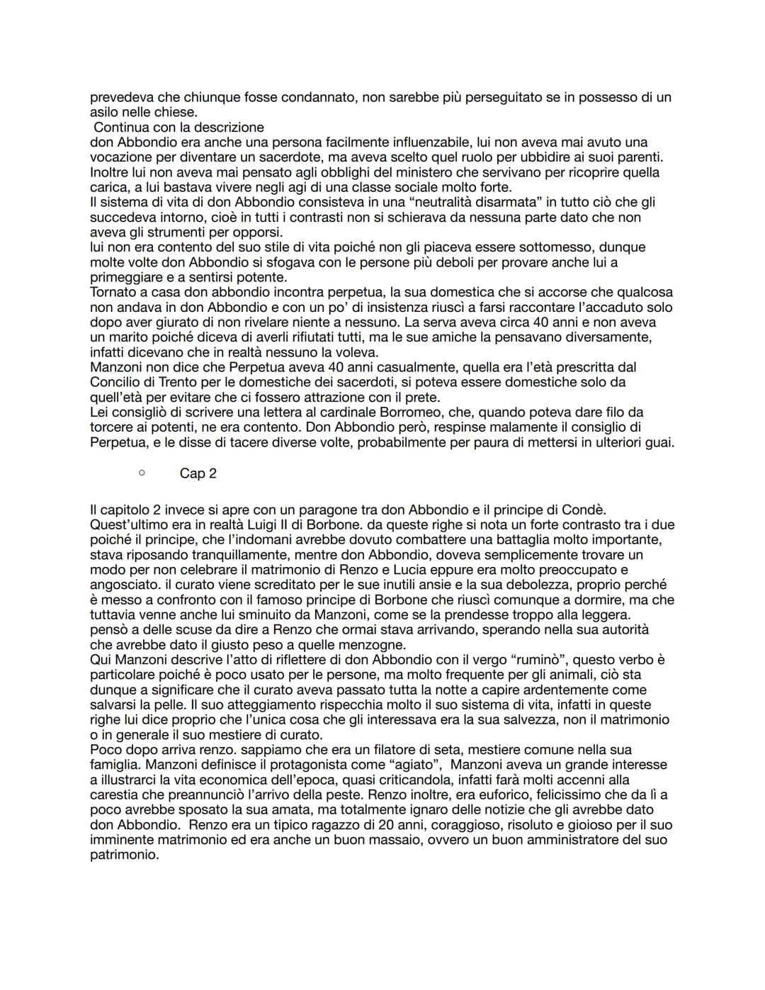 Promessi sposi
O
Cap 1
Il primo capitolo si apre con una descrizione paesaggistica molto dettagliata e quasi
cinematografica (si ha la sensa