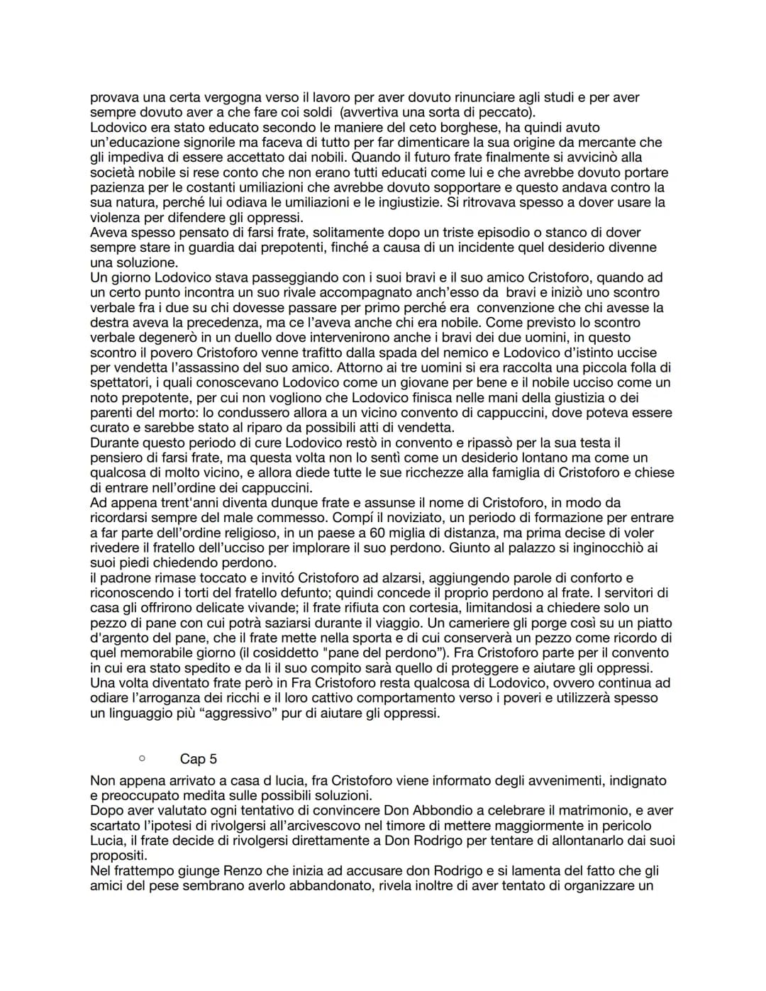 Promessi sposi
O
Cap 1
Il primo capitolo si apre con una descrizione paesaggistica molto dettagliata e quasi
cinematografica (si ha la sensa