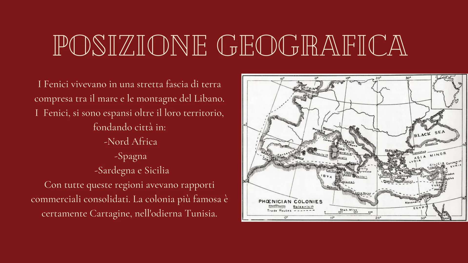 FENICI
TER INTRODUZIONE:
Dopo il collasso dell'età del bronzo il
crollo dei commerci nel
mediterraneo orientale fu assunto
dai Fenici, una p