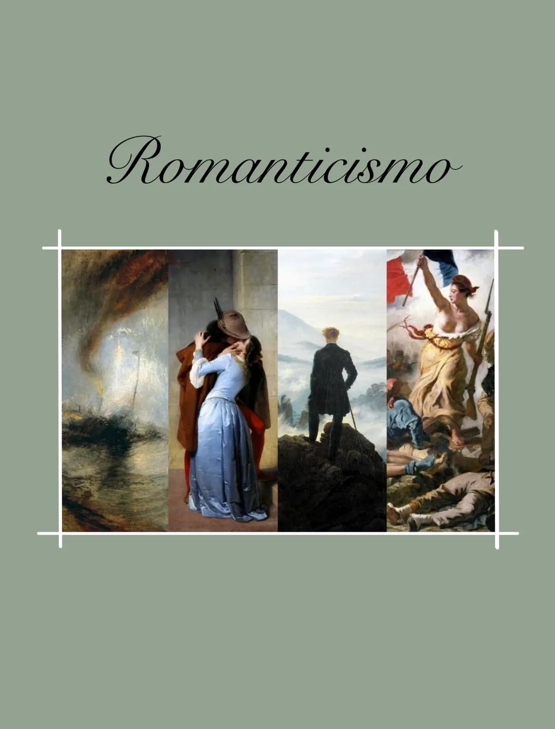 Romanticismo Romanticismo
Movimento politico, filosofico, artistico e letterario
Si diffuse in europa tra gli ultimi anni del settecento e l