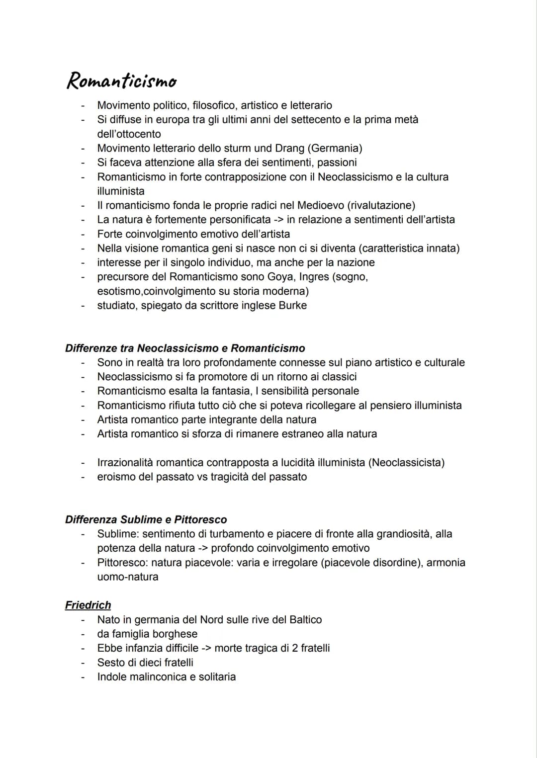 Romanticismo Romanticismo
Movimento politico, filosofico, artistico e letterario
Si diffuse in europa tra gli ultimi anni del settecento e l