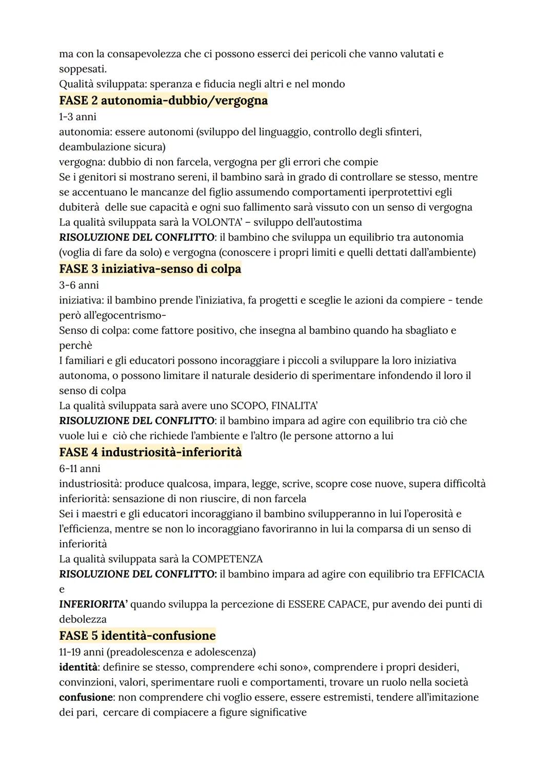 ERIK ERIKSON
Erik Erikson è nato e cresciuto negli Stati Uniti, è stato allievo di Freud ed è diventato uno
psicoanalista.
Prende però le di