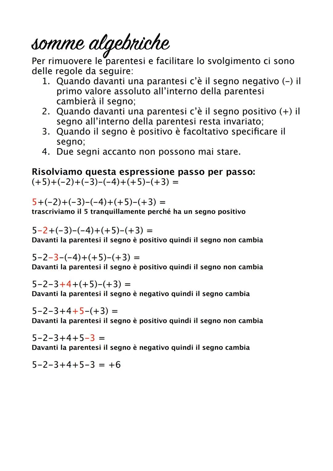 numeri relativi
-6
-5
-4
-2
-1
0
+1
+2
+3 +5 +7
+4
I numeri relativi sono numeri che possono essere positivi (+)
o negativi (-). Ad esempio,