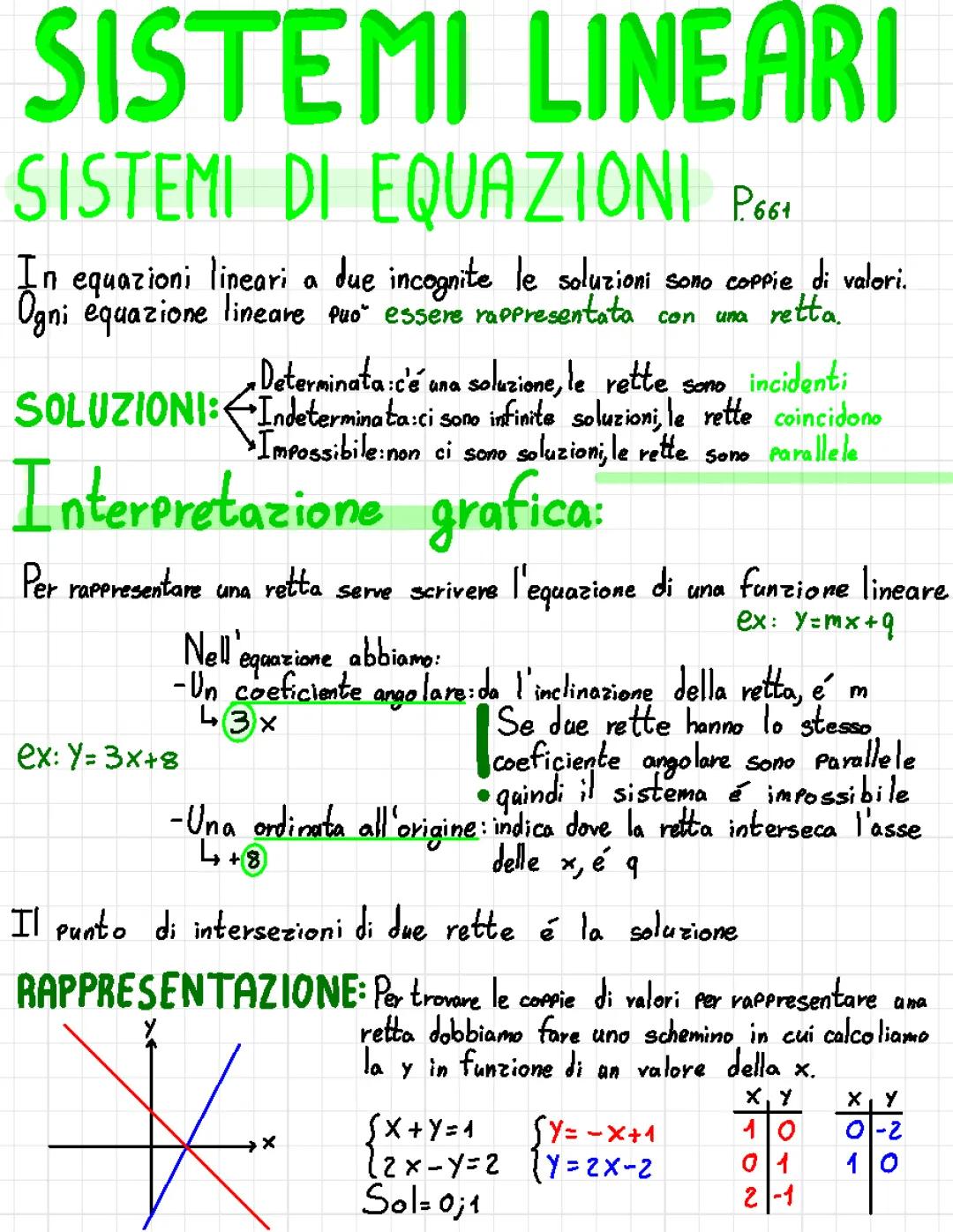 sistemi di equazioni
