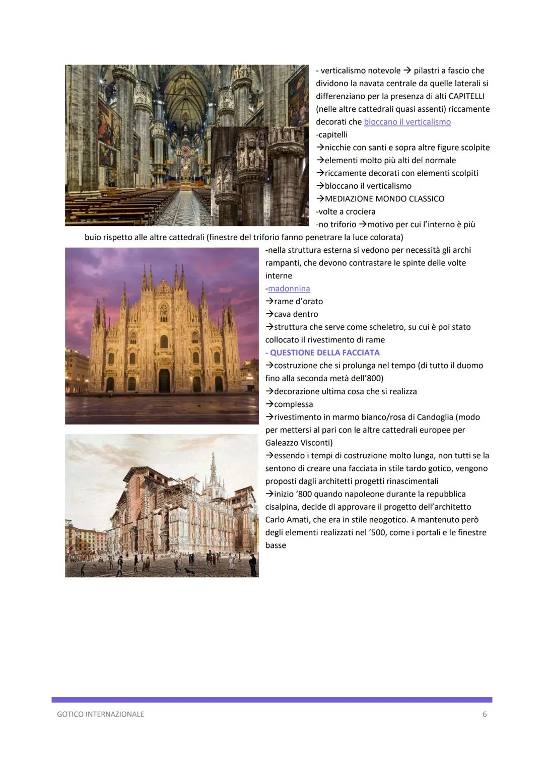 ARTE GOTICA INTERNAZIONALE
Fase finale del gotico
Internazionale perché si tratta di una stagione del gotico che vede la diffusione di quest