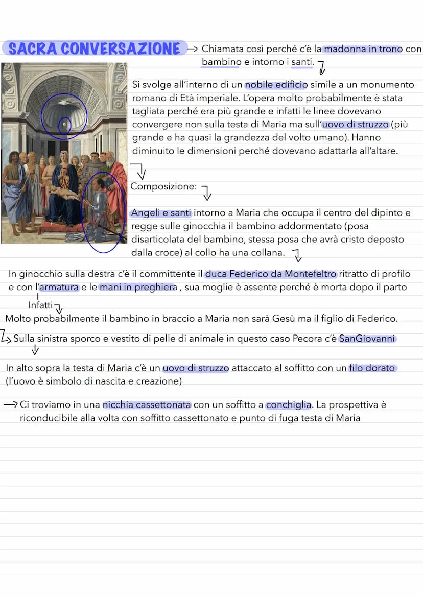 Leon Battista Alberti →1404 GENOVA- 1472 ROMA
S
Opposto di Brunelleschi
Scrive alcuni trattati:
•De pictura: Regole relative alla pittura.
D