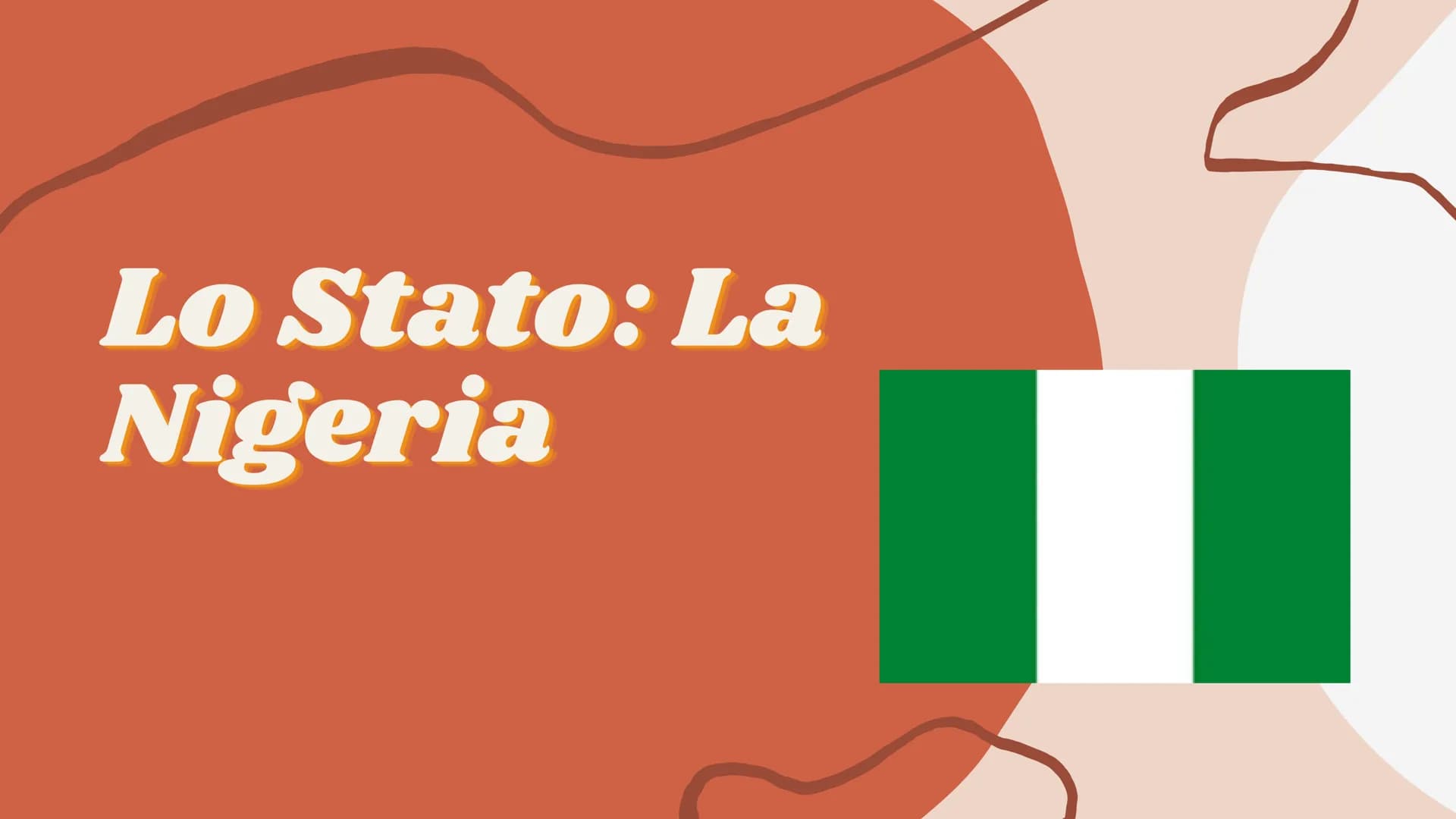 Lo Stato: La
Nigeria Western
Sahara
Gambia
Mauritania
Senegal
Guinea Guinea
Bissau
Sierra
Leone
Libe
Marocco
wal
Mali
Algeria
Burkina
Faso
C