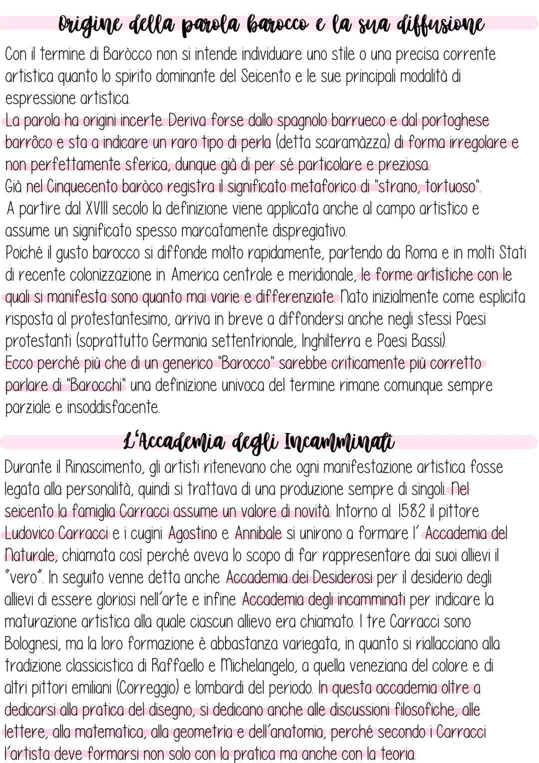 Il Barocco
Il Cinquecento è stato il secolo della Riforma luterana.
Il Seicento è stato il secolo della Controriforma cattolica.
Con la prop