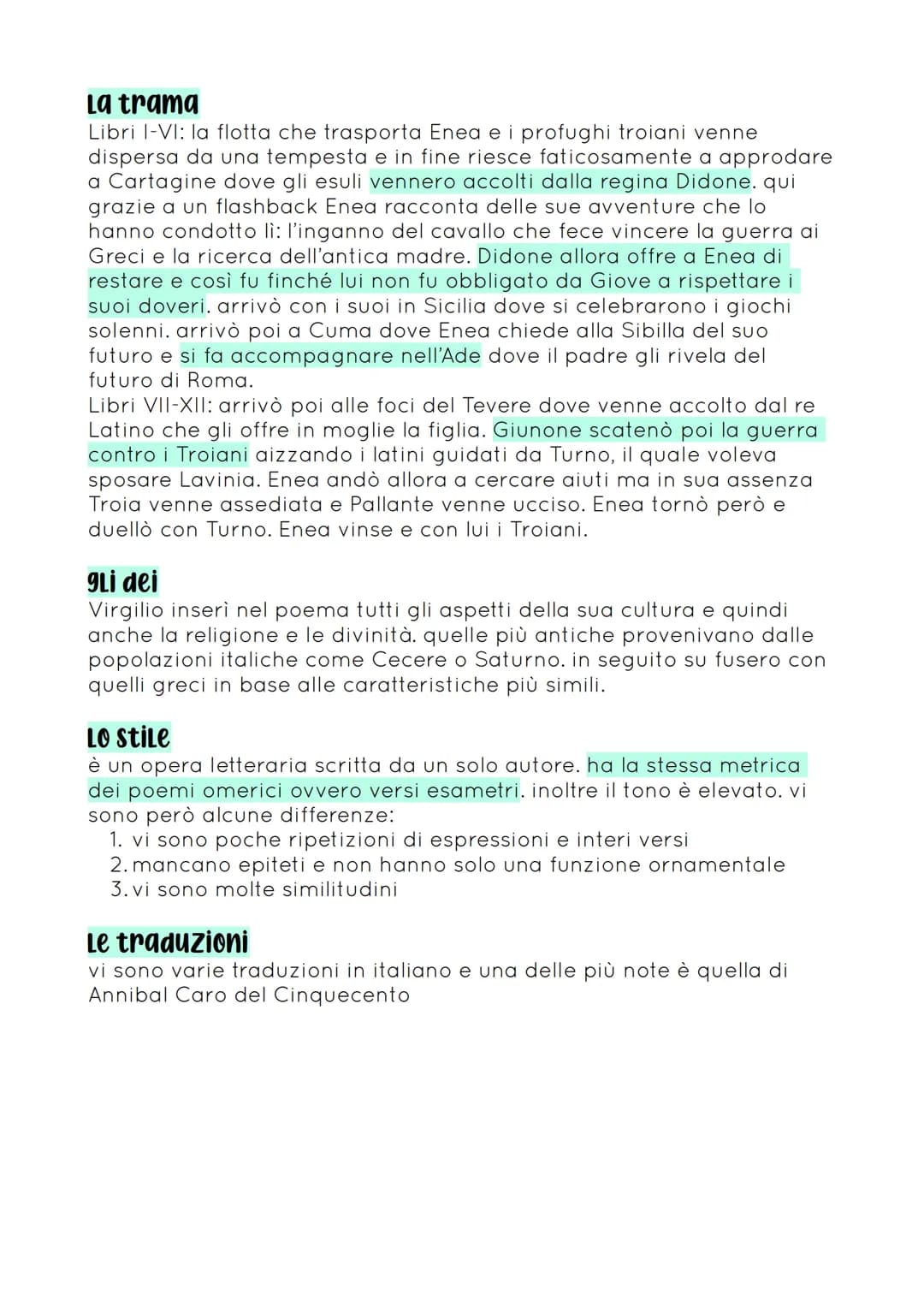 L'ENEIDE
L'autore
l'Eneide fu scritta da Publio Virgilio Marone. Virgilio nacque ad Andes
vicino Mantova e studiò a Cremona, Milano e Roma. 