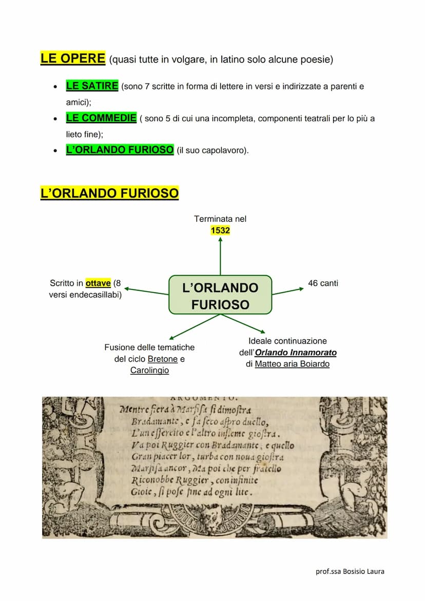 ●
●
●
●
LUDOVICO ARIOSTO
(1474 - 1533)
Nacque a Reggio Emilia nel 1474;
Il padre era il conte Nicolò Ariosto capitano della cittadella;
Nel 