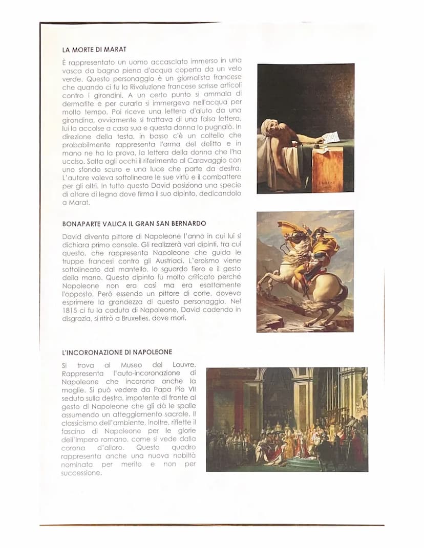 NEOCLASSICISMO
Inizia intorno al 1750 e termina quando ci sarà la fine dell'impero napoleonico nel 1815. Con
questo stile c'è un ritorno all