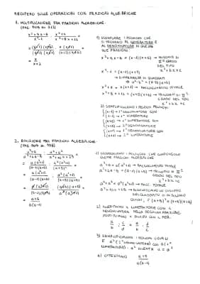 Know ESERCIZI GUIDATI DI MATEMATICA SULLE OPERAZIONI CON FRAZIONI ALGEBRICHE thumbnail