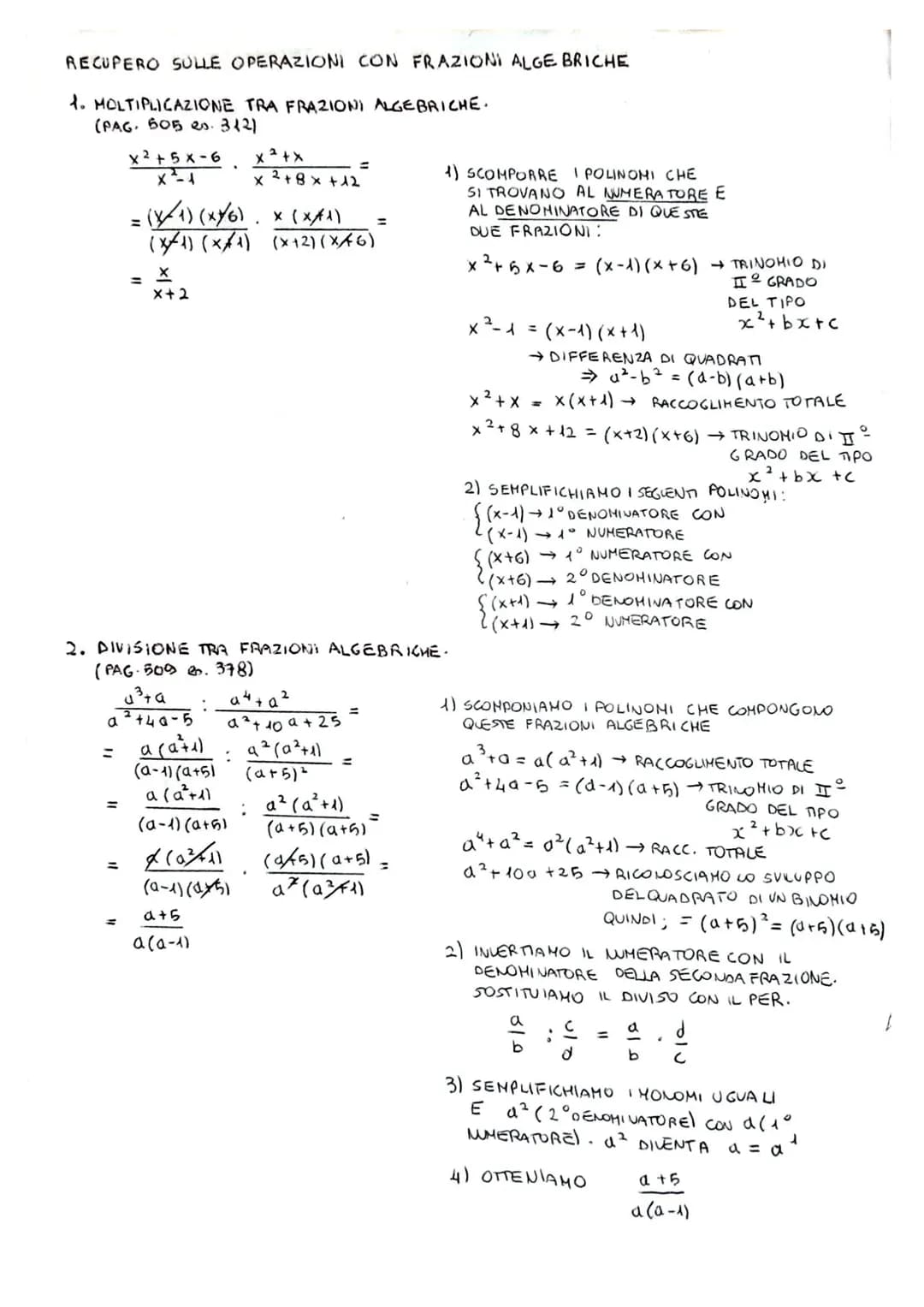 
<h3 id="1multiplicationofalgebraicfractions">1. Multiplication of Algebraic Fractions</h3>
<p>(Pages 605 and 3121)</p>
<p>To multiply algeb