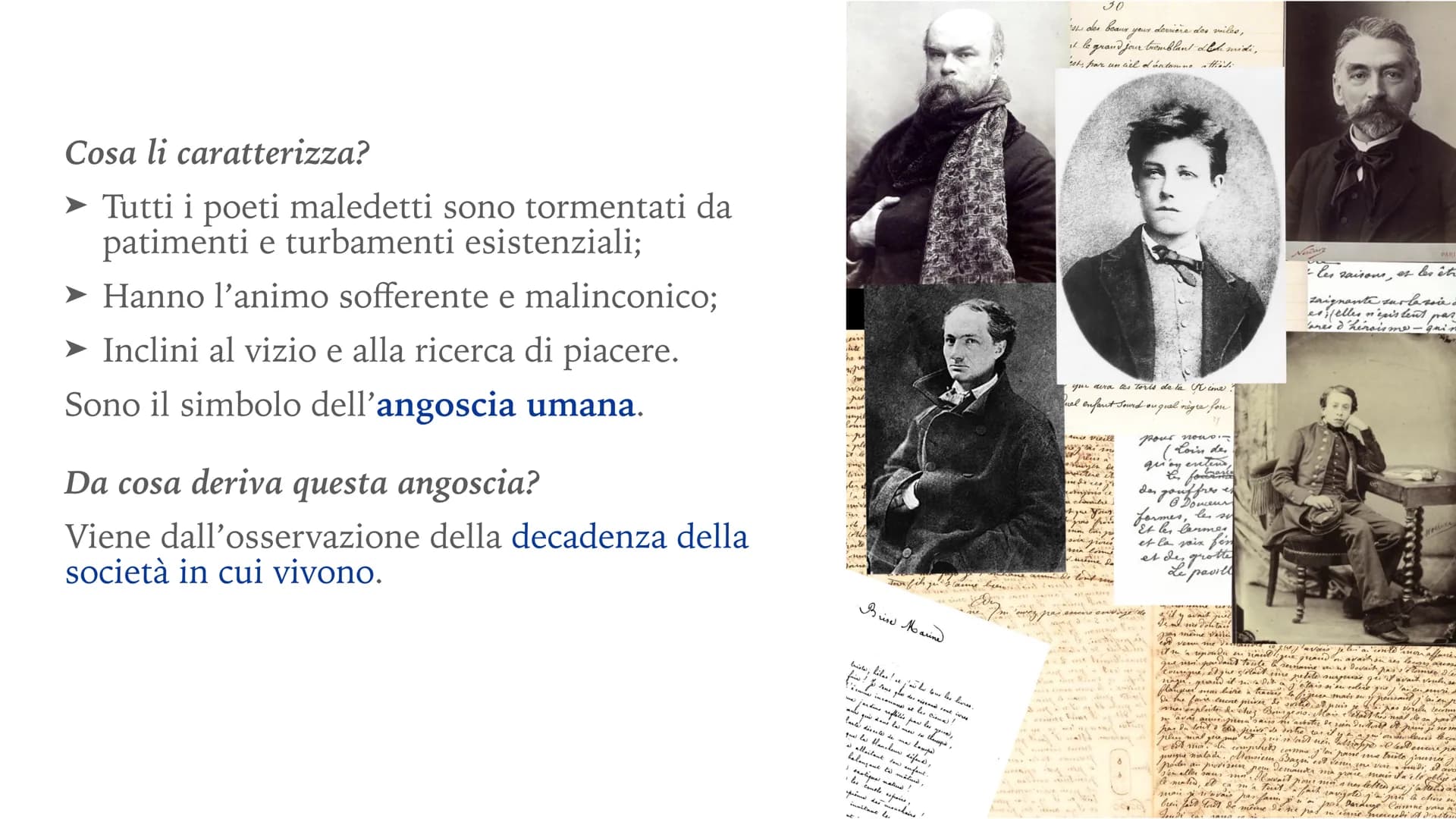 DECADENTISMO COME NASCE E COSA RIGUARDA?
Si sviluppa in Francia nella seconda metà dell'800.
Valuta il sogno, l'arte, l'irrazionalità e l'in