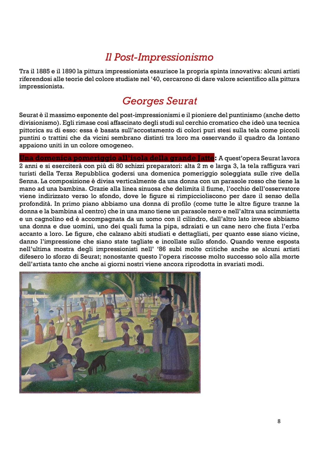 L'impressionismo
Grazie allo sviluppo tecnologico che ha portato la rivoluzione industriale, anche il mondo
dell'arte progredisce con una nu