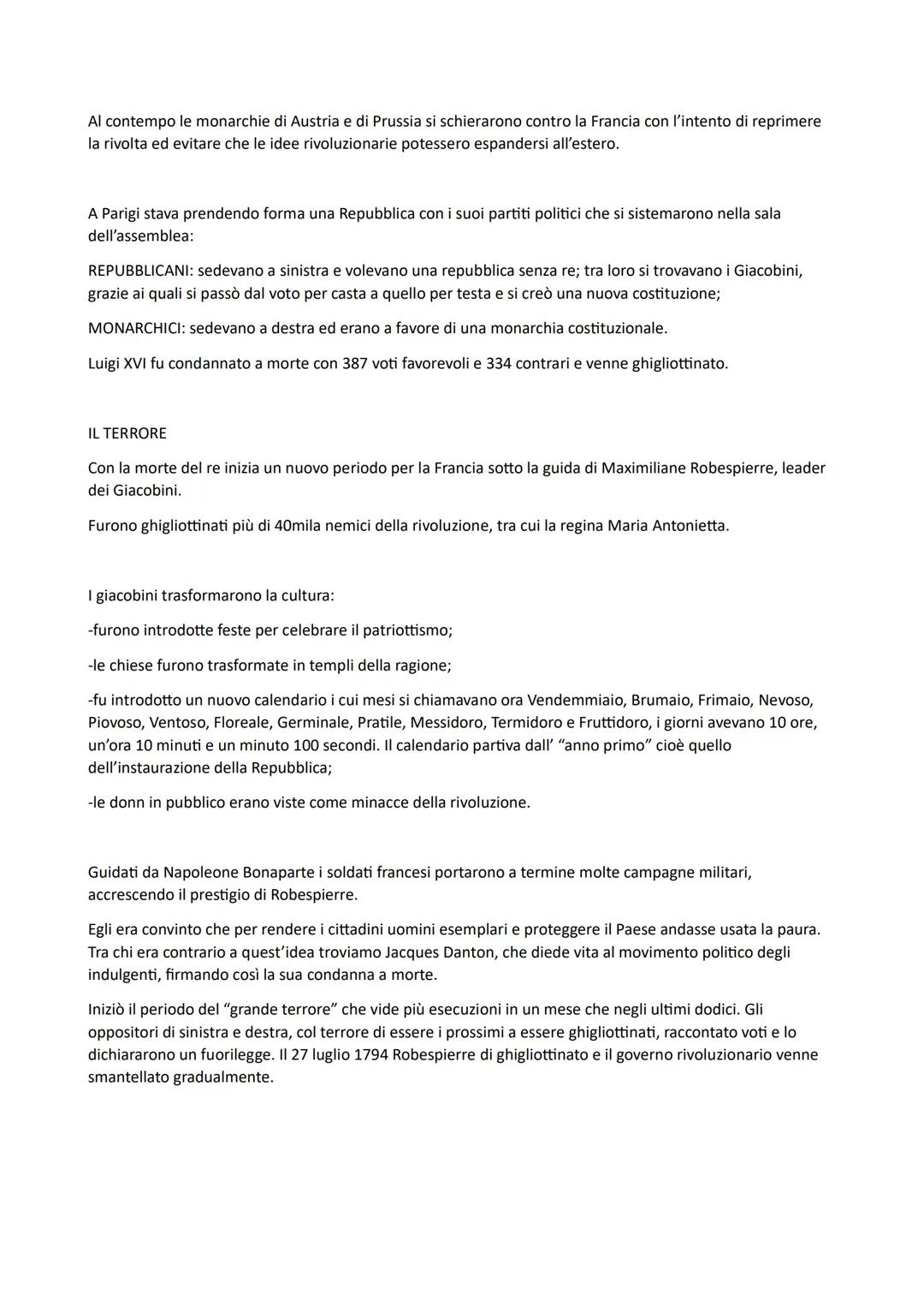 1788: monarchia assoluta in Francia, il re ha tutti i poteri e regna per diritto divino.

Il re è Luigi XVI, sposato con Maria Antonietta, a