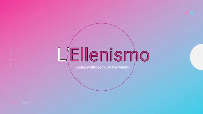 Know L’Ellenismo thumbnail