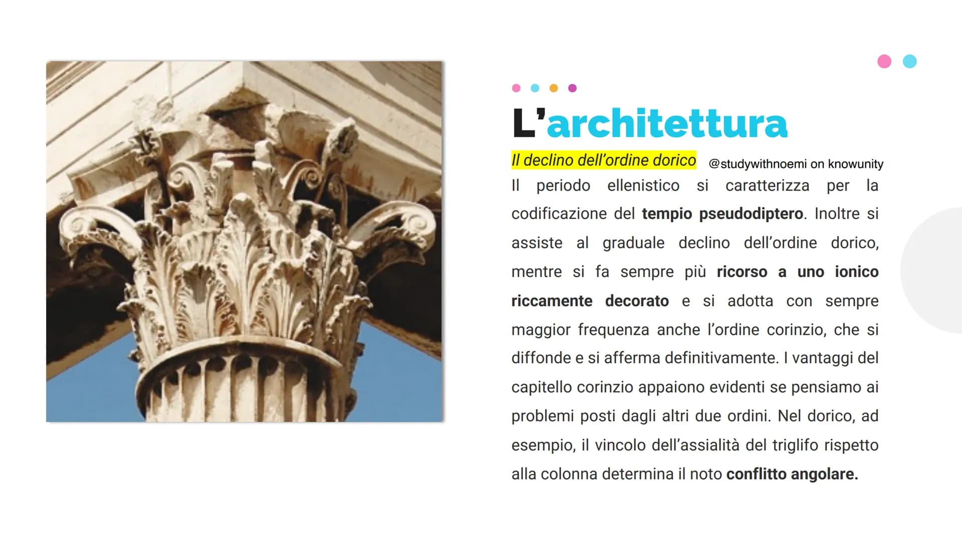 Pagina 1
L'Ellenismo
@studywithnoemi on knowunity L'Ellenismo
Cosa si intende per
Ellenismo?
L'integrazione di diverse culture
@studywithnoe