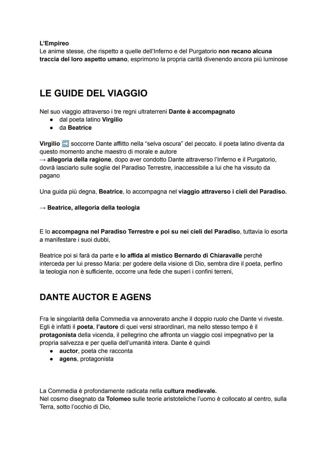 LA COMMEDIA
La scelta del titolo Commedia,
→ a cui Boccaccio aggiungerà l'aggettivo divina a partire del Cinquecento,
→ viene motivata dallo