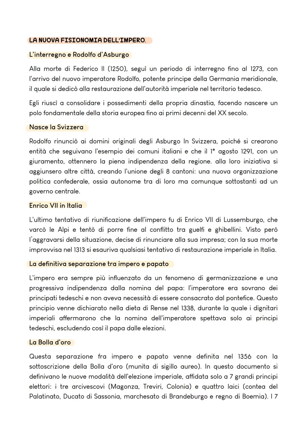 LO SCONTRO FRA I COMUNI ITALIANI E L'IMPERO
Due mondi in collisione
I comuni erano diventati piccoli Stati indipendenti ribelli a quello che