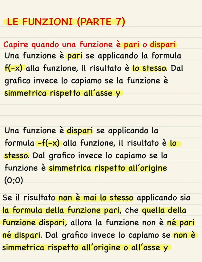 MATEMATICA: TEORIA LE FUNZIONI
Dati 2 insiemi A e B, chiamiamo "funzioni" (f), la
relazione che associa ogni elemento di A uno e
un solo ele