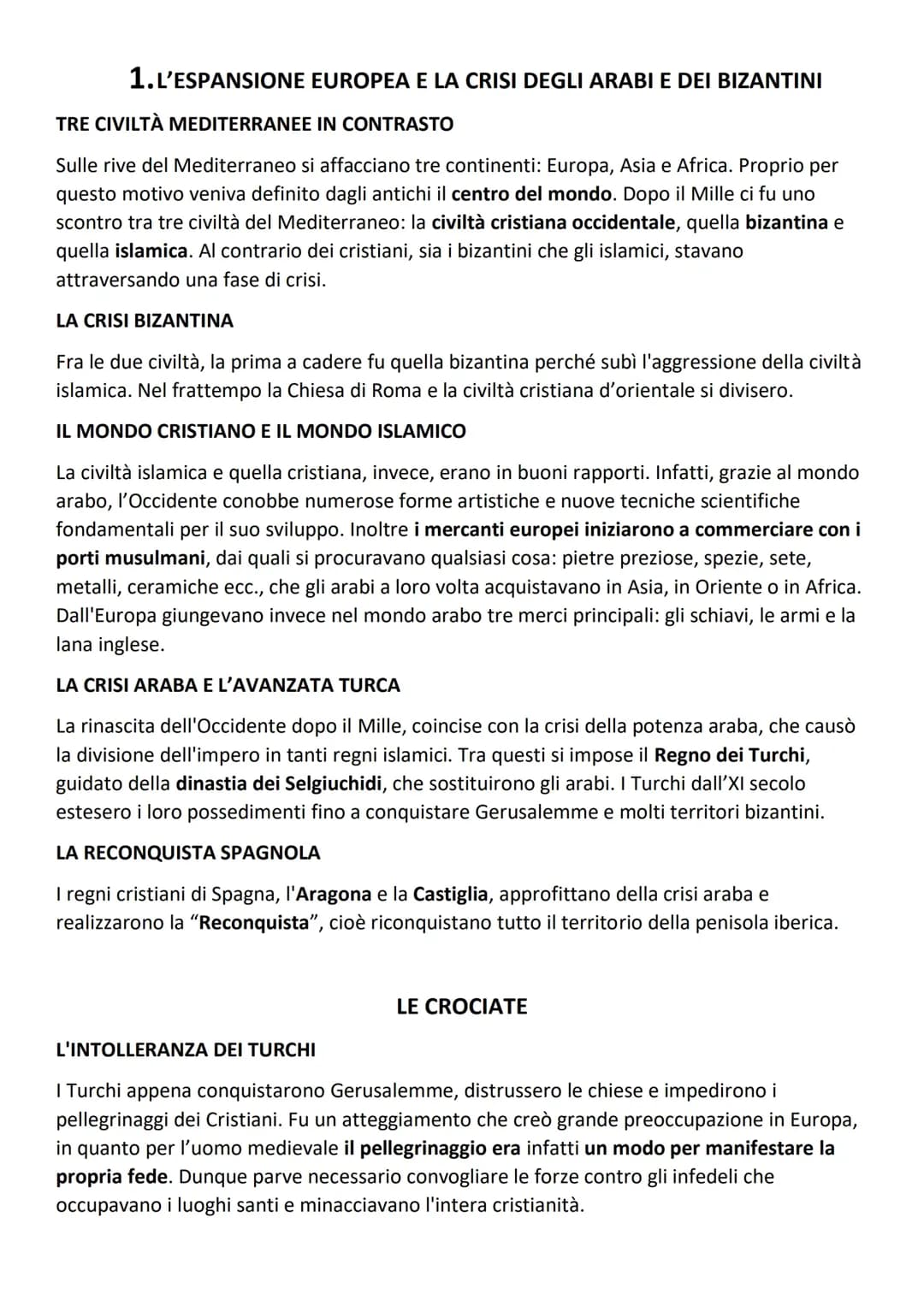 l’espansione europea e la crisi degli arabi e dei bizantini, Federico Barbarossa, la crisi delle istituzioni universali