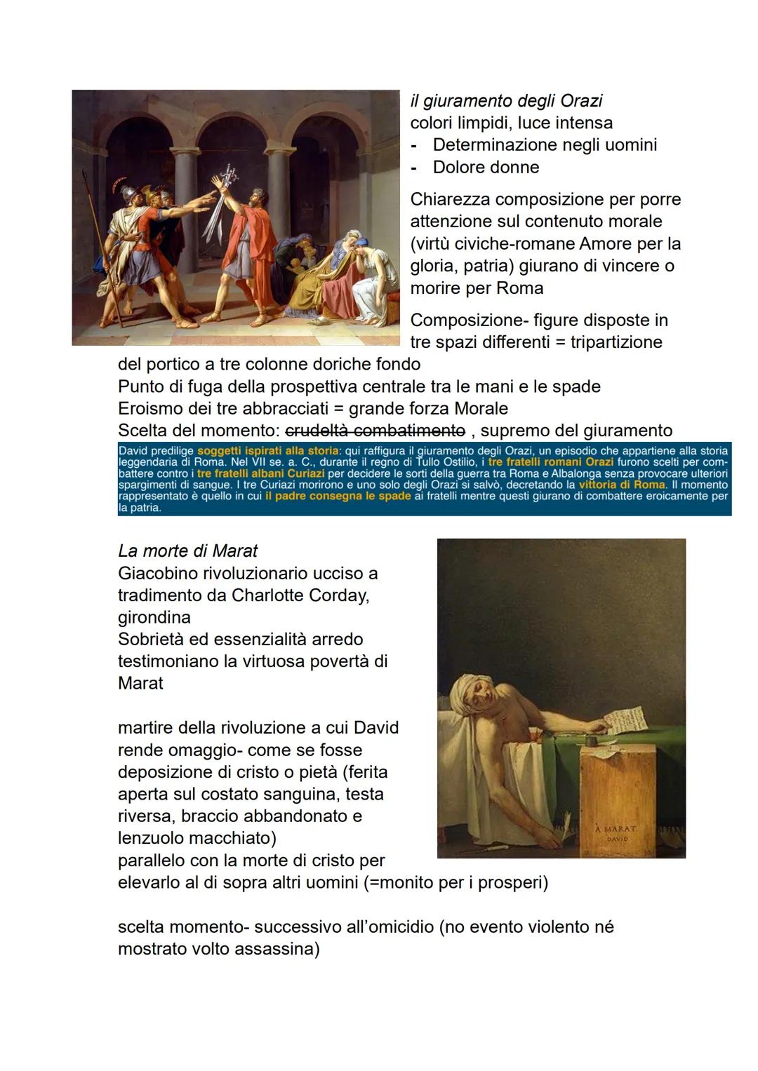 -NEOCLASSICISMO-
RIPRESA ARTE CLASSICA- PORTATRICE DI BELLEZZA IDEALE E
MORALE
(equilibrio, proporzione, serenità ed eliminazione eccesso)
T