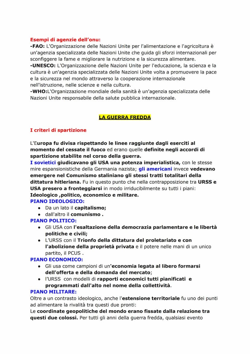 CAPITOLO 11
IL SECONDO DOPOGUERRA
(LE DRAMMATICHE CONSEGUENZE DOPO IL CONFLITTO)
la situazione europea
In Europa tutti i paesi,eccetto la Gr