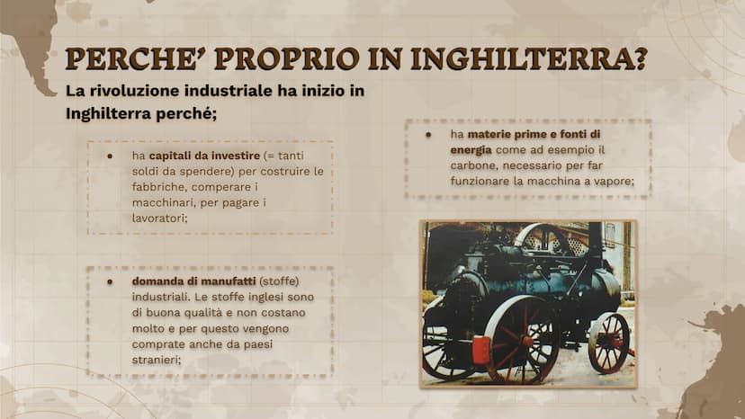 LA RIVOLUZIONE
INDUSTRIALE
Armela Vrapi 4^P CHE COSA E' LA RIVOLUZIONE INDUSTRIALE?
La rivoluzione industriale è stata un
processo lento e g