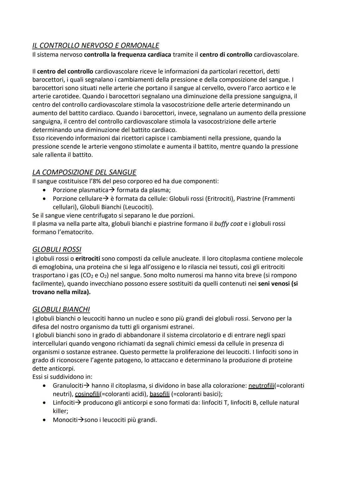 L'APPARATO CARDIOVASCOLARE
L'apparato cardiovascolare permette di trasportare ossigeno e nutrienti a tutti gli organi, tessuti e
cellule del