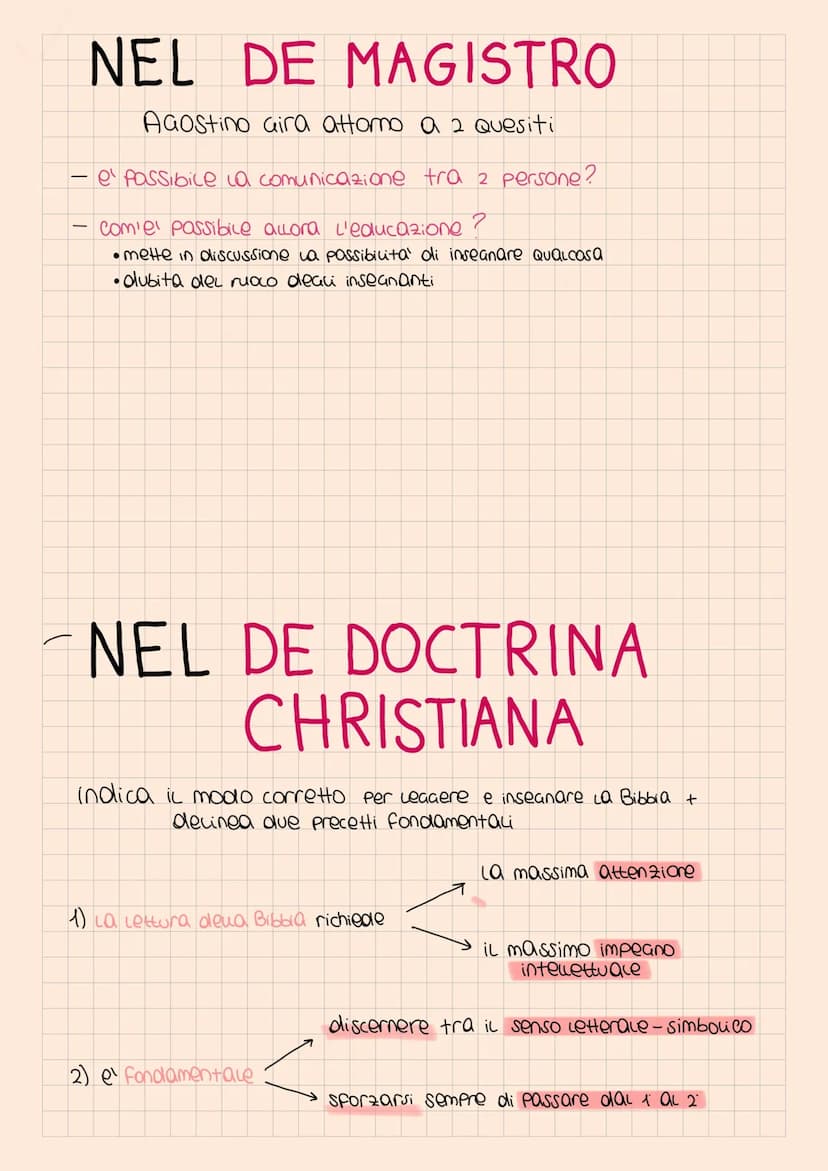 La nascita porta ad una trasformazione su
- religione
- costumi
- Piano educativo
Il Cristianesimo
Le 2 principali acienzie
educative princi