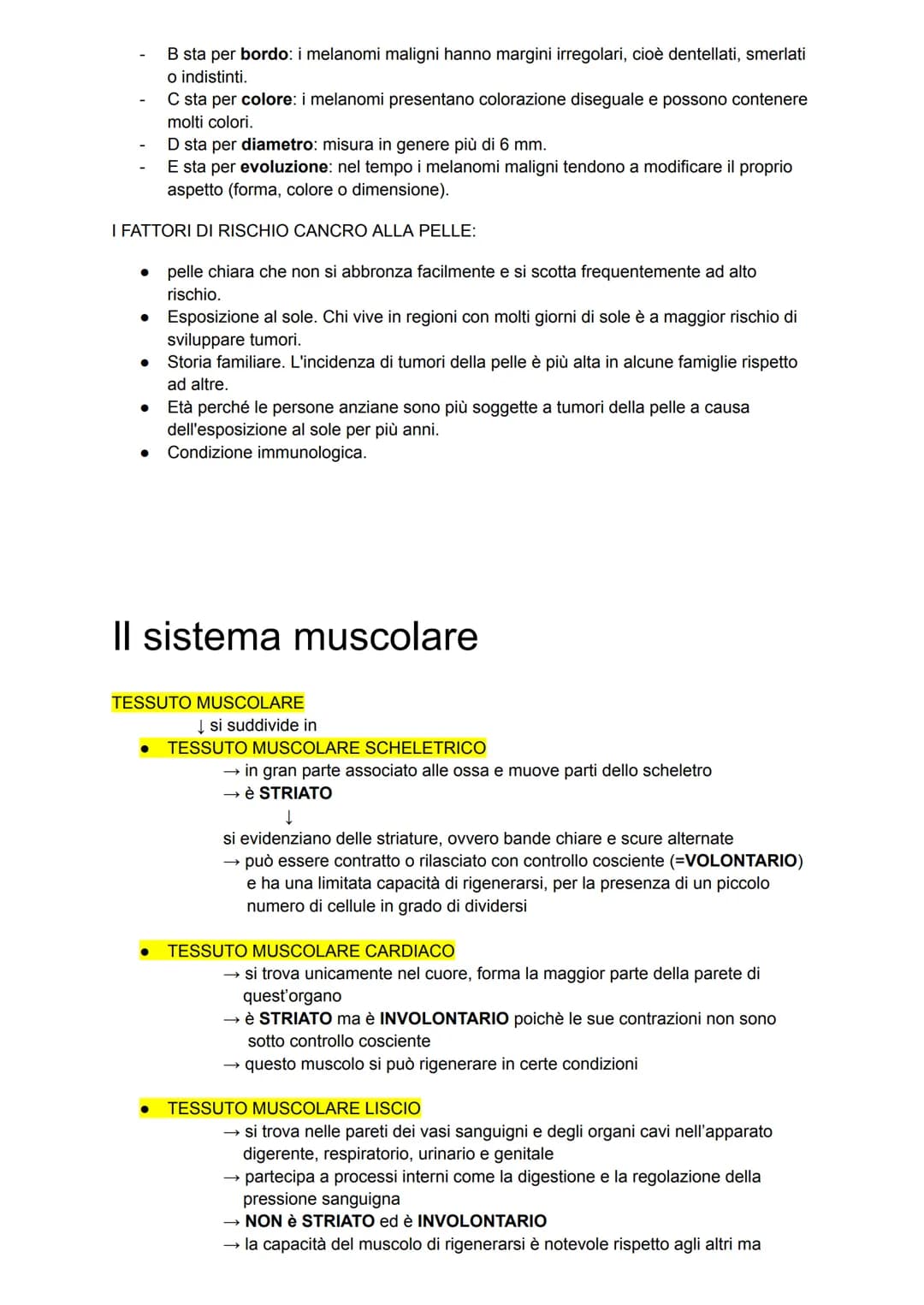 L'apparato tegumentario
APPARATO TEGUMENTARIO → composto da organi come la pelle, le ghiandole, i peli, i
capelli e le unghie
PELLE →→ organ