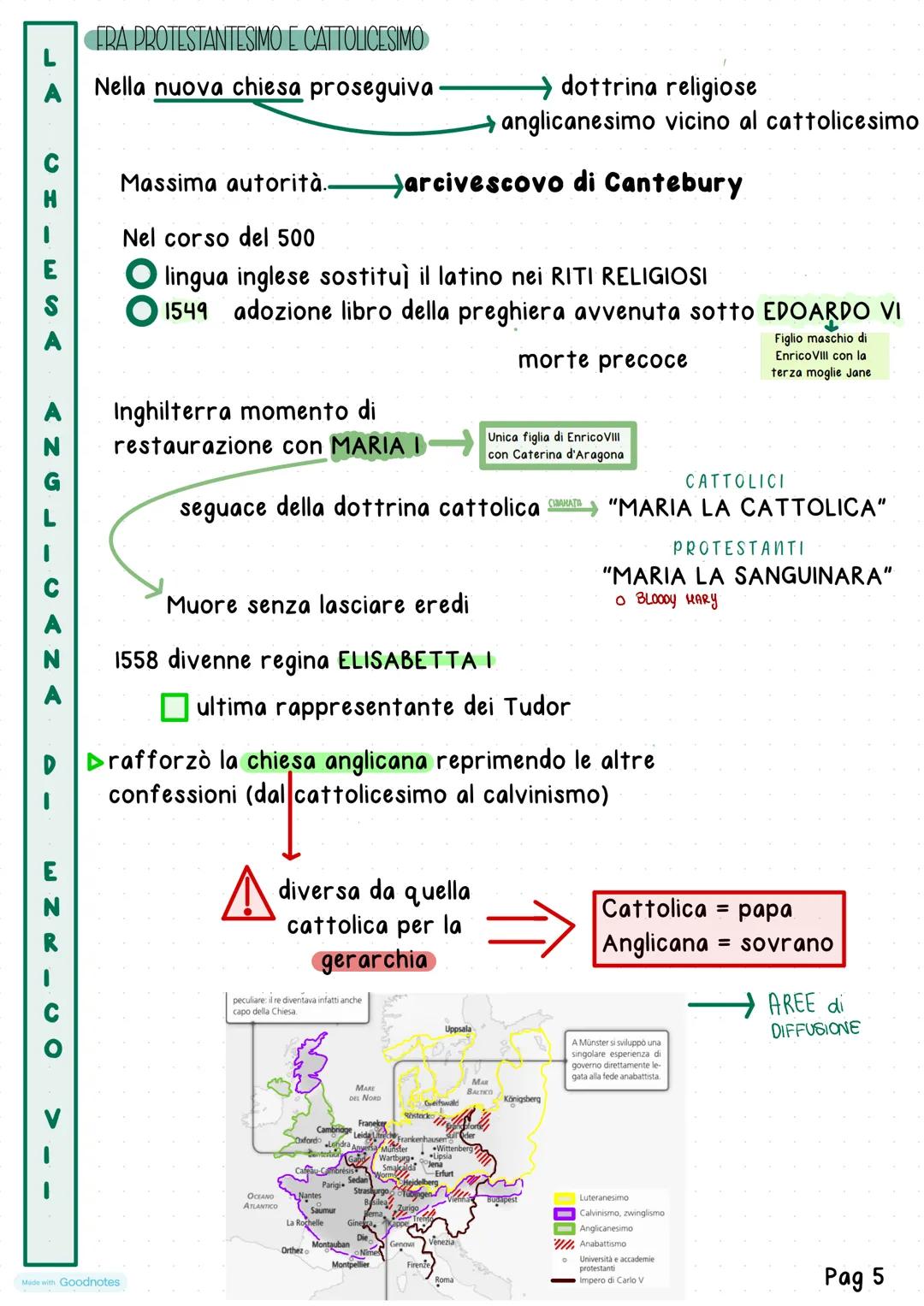 Made with Goodnotes
Unita
14 La nascita di nove chiese protestanti
LLA RIFORMA LUTERANA NELL'EUROPA SETTENTRIONALE
Dove
La riforma fu abbrac