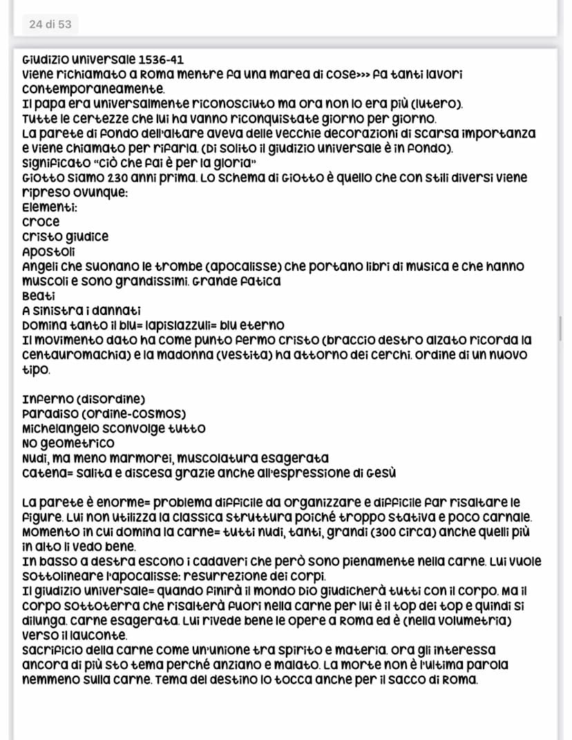 
<p>Michelangelo Buonarroti è nato nel 1475 a Caprese e è morto nel 1564, vivendo quindi a lungo. Da giovane, ha lavorato presso la bottega 