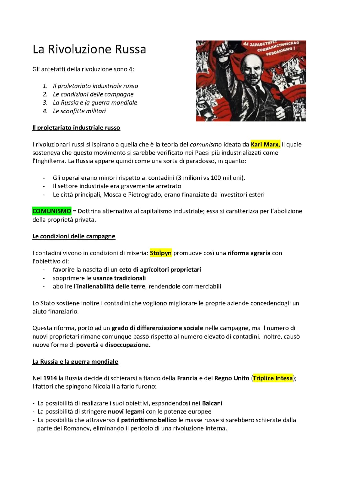 Rivoluzione Russa