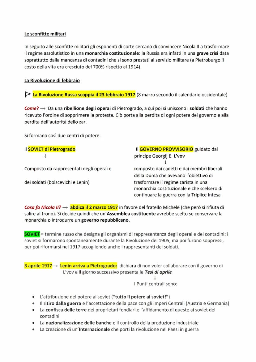 La Rivoluzione Russa
Gli antefatti della rivoluzione sono 4:
1. Il proletariato industriale russo
2. Le condizioni delle campagne
4A JAPABCT