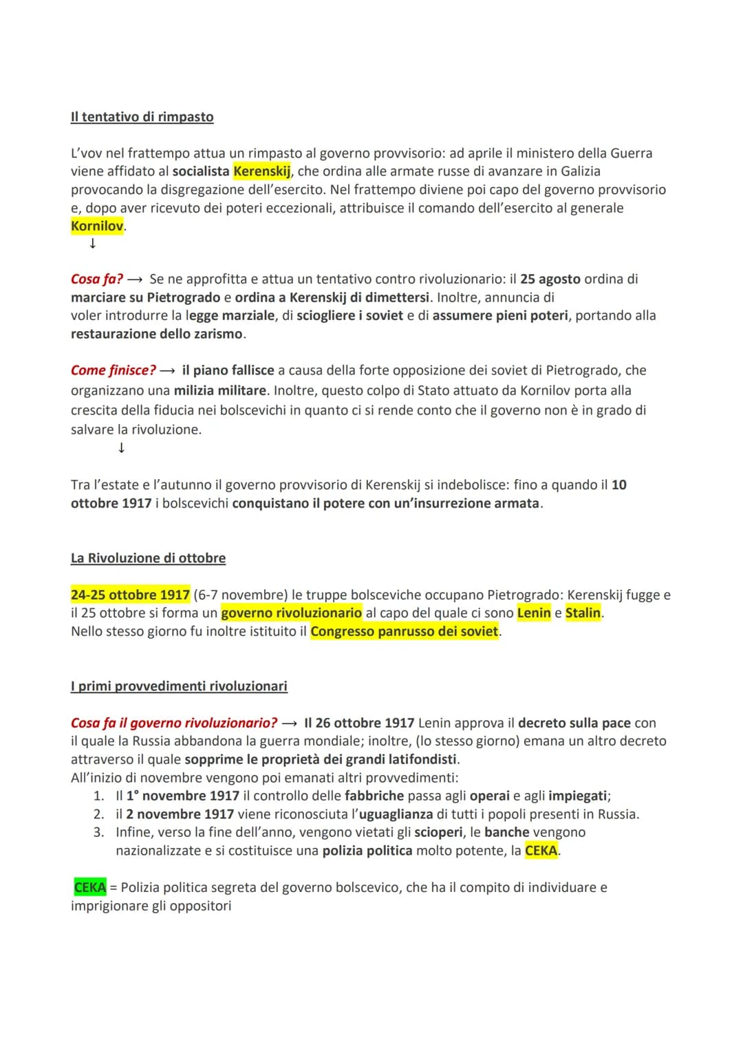La Rivoluzione Russa
Gli antefatti della rivoluzione sono 4:
1. Il proletariato industriale russo
2. Le condizioni delle campagne
4A JAPABCT