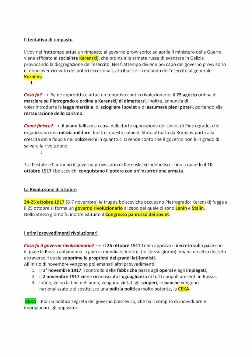 La Rivoluzione Russa
Gli antefatti della rivoluzione sono 4:
1. Il proletariato industriale russo
2. Le condizioni delle campagne
4A JAPABCT